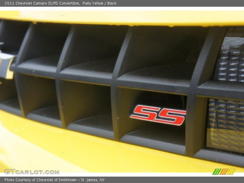 Rally Yellow / Black 2011 Chevrolet Camaro SS/RS Convertible