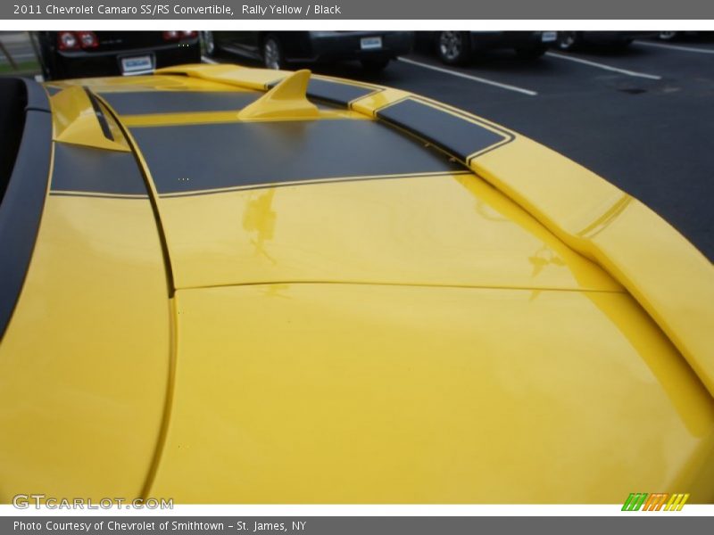 Rally Yellow / Black 2011 Chevrolet Camaro SS/RS Convertible