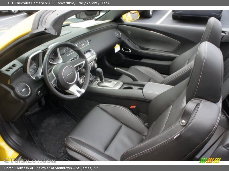 Rally Yellow / Black 2011 Chevrolet Camaro SS/RS Convertible