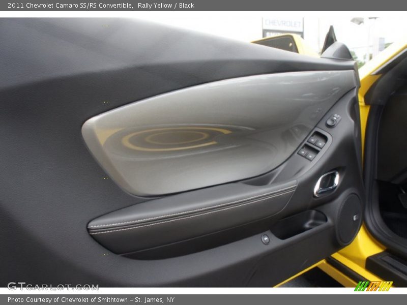 Rally Yellow / Black 2011 Chevrolet Camaro SS/RS Convertible