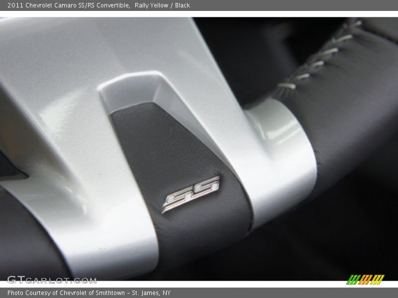 Rally Yellow / Black 2011 Chevrolet Camaro SS/RS Convertible
