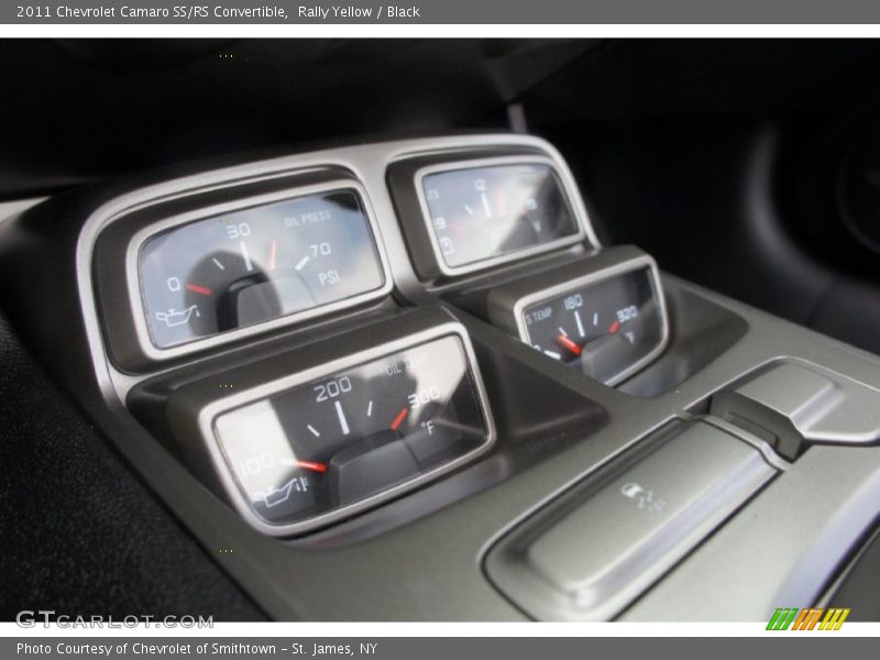 Rally Yellow / Black 2011 Chevrolet Camaro SS/RS Convertible