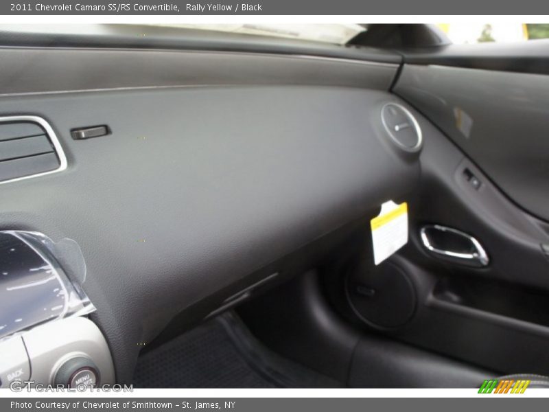 Rally Yellow / Black 2011 Chevrolet Camaro SS/RS Convertible