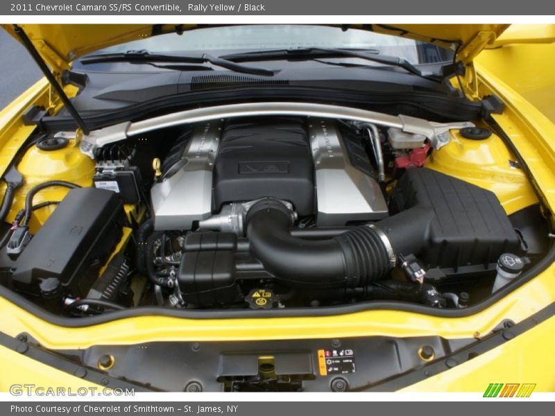 Rally Yellow / Black 2011 Chevrolet Camaro SS/RS Convertible