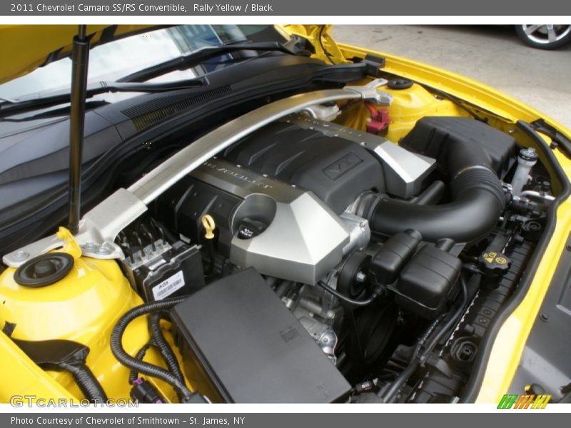 Rally Yellow / Black 2011 Chevrolet Camaro SS/RS Convertible