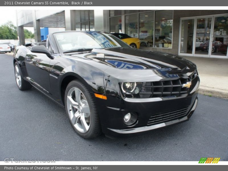 Black / Black 2011 Chevrolet Camaro SS Convertible