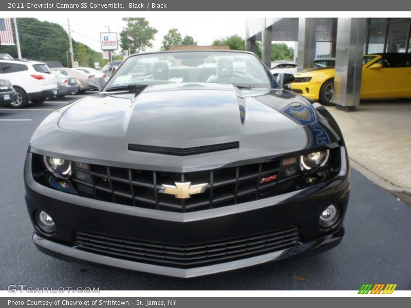 Black / Black 2011 Chevrolet Camaro SS Convertible