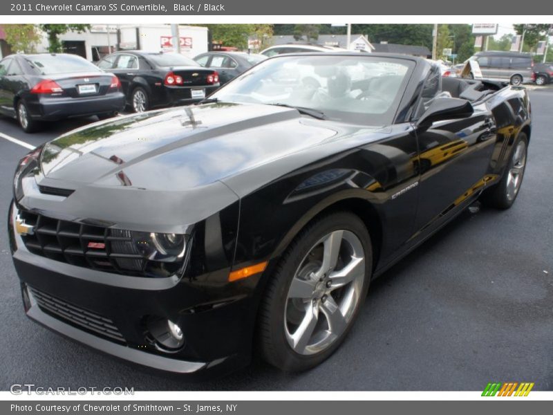 Front 3/4 View of 2011 Camaro SS Convertible
