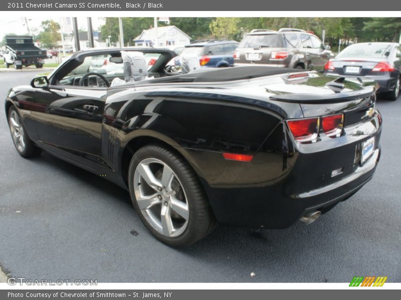 Black / Black 2011 Chevrolet Camaro SS Convertible