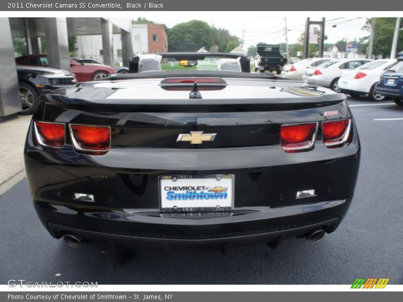 Black / Black 2011 Chevrolet Camaro SS Convertible