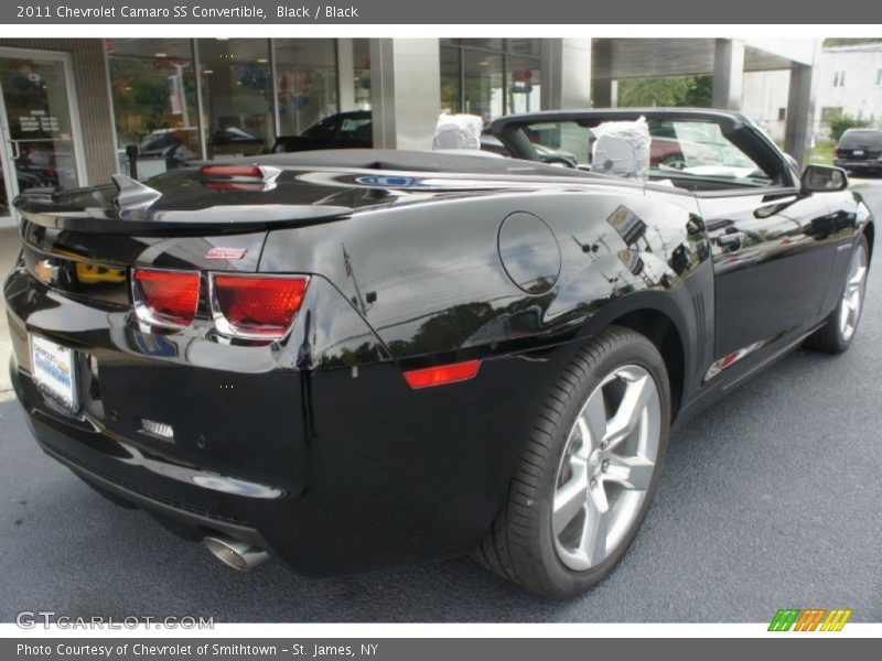 Black / Black 2011 Chevrolet Camaro SS Convertible