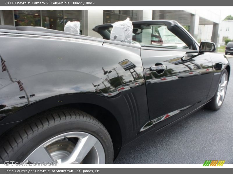 Black / Black 2011 Chevrolet Camaro SS Convertible