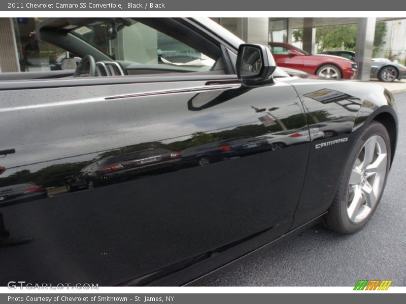 Black / Black 2011 Chevrolet Camaro SS Convertible