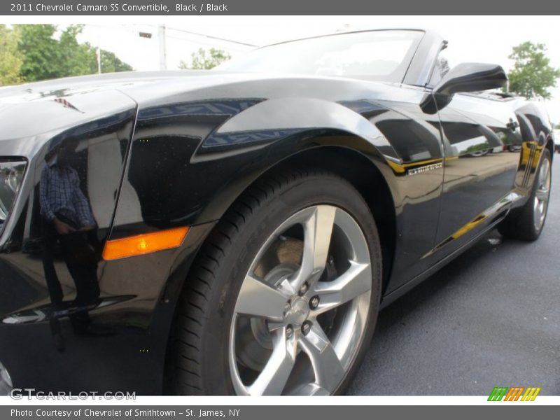 Black / Black 2011 Chevrolet Camaro SS Convertible