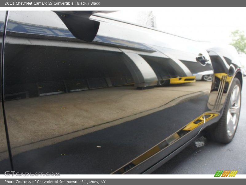 Black / Black 2011 Chevrolet Camaro SS Convertible