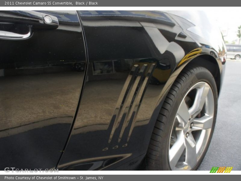 Black / Black 2011 Chevrolet Camaro SS Convertible