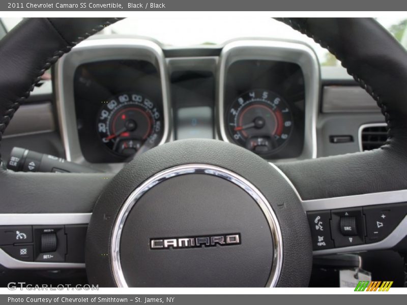 Black / Black 2011 Chevrolet Camaro SS Convertible