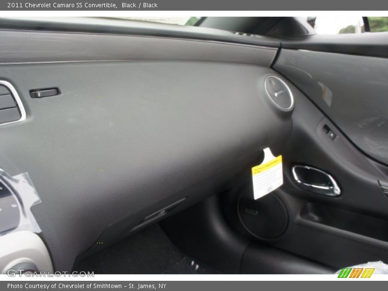 Black / Black 2011 Chevrolet Camaro SS Convertible