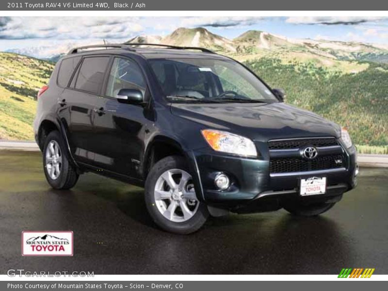 Black / Ash 2011 Toyota RAV4 V6 Limited 4WD