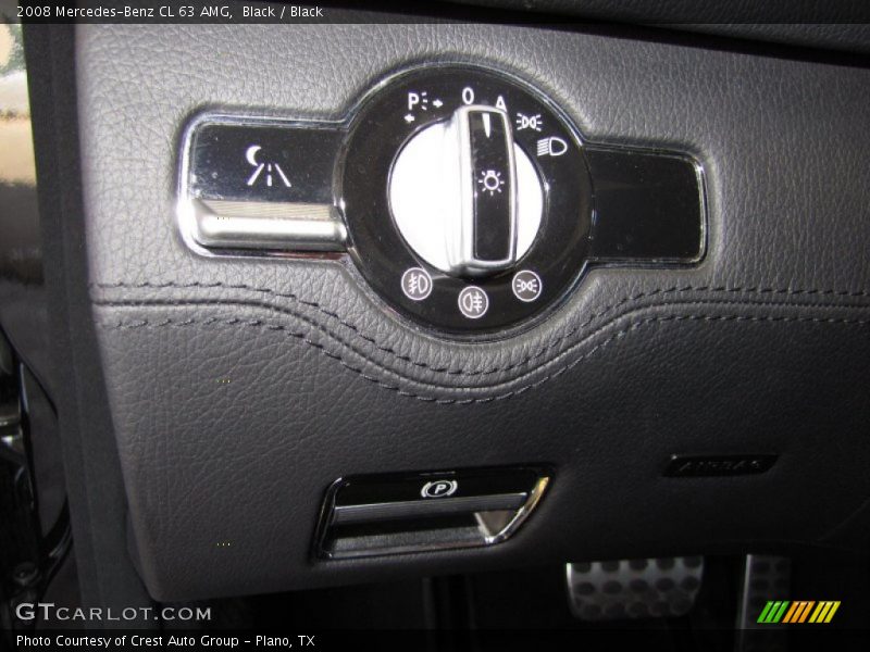 Controls of 2008 CL 63 AMG