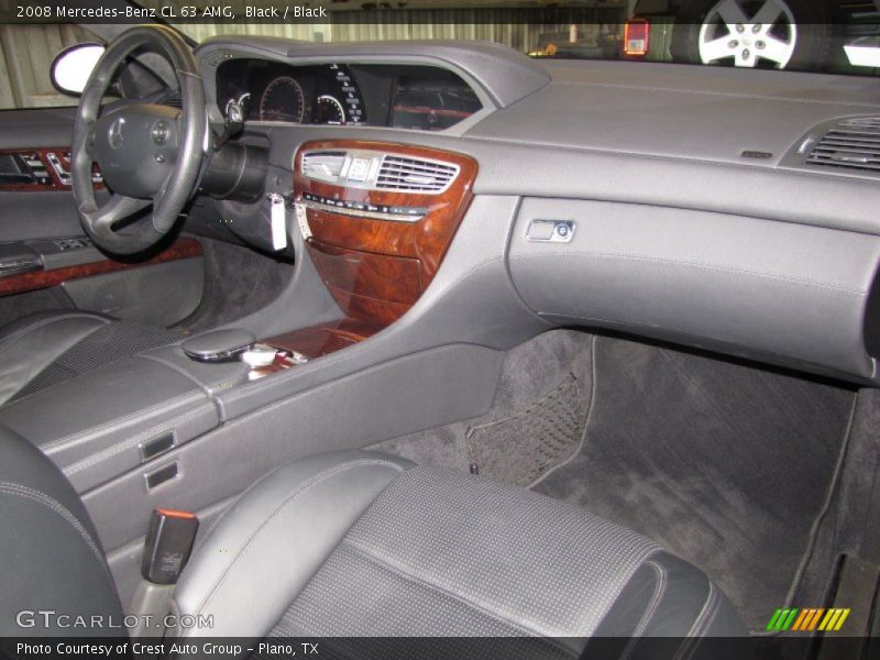 Dashboard of 2008 CL 63 AMG