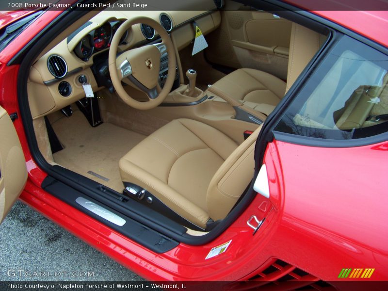 Sand Beige Interior - 2008 Cayman  