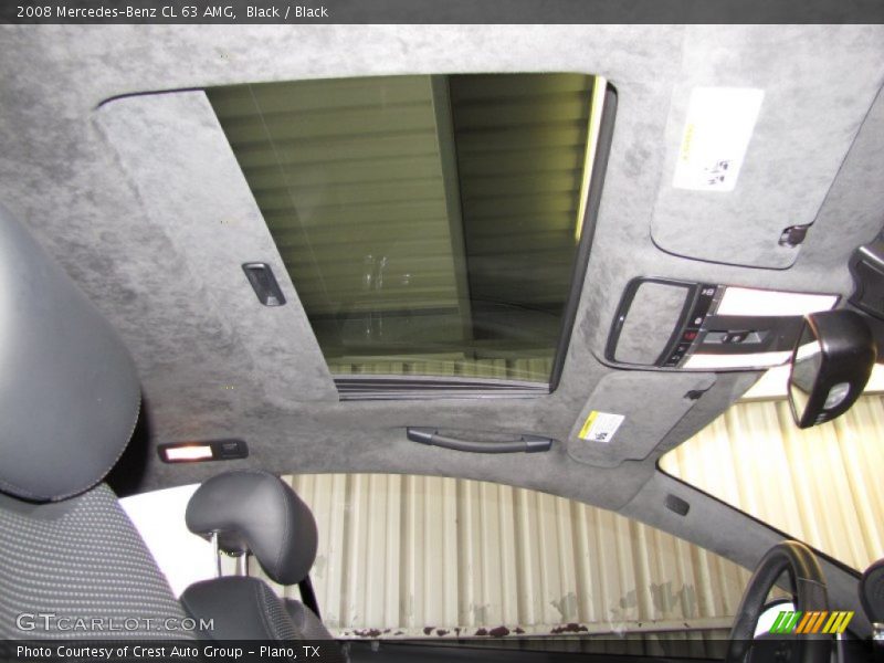 Black / Black 2008 Mercedes-Benz CL 63 AMG