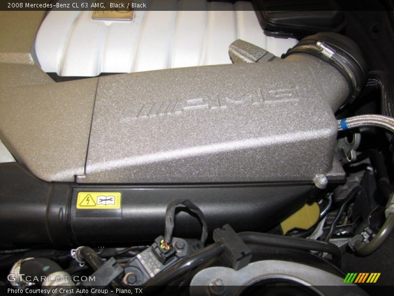 Black / Black 2008 Mercedes-Benz CL 63 AMG