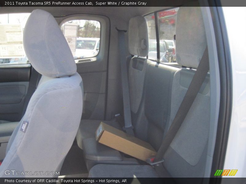 Super White / Graphite Gray 2011 Toyota Tacoma SR5 PreRunner Access Cab