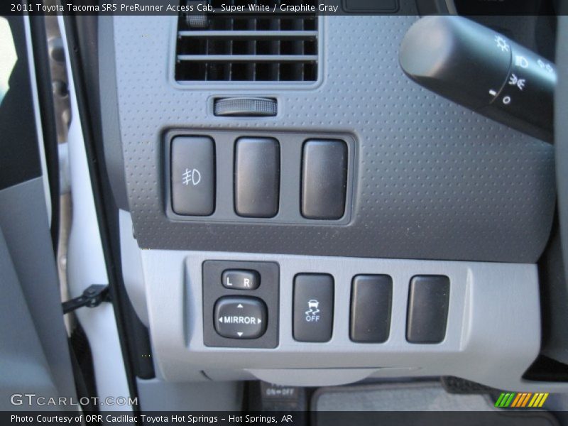 Super White / Graphite Gray 2011 Toyota Tacoma SR5 PreRunner Access Cab
