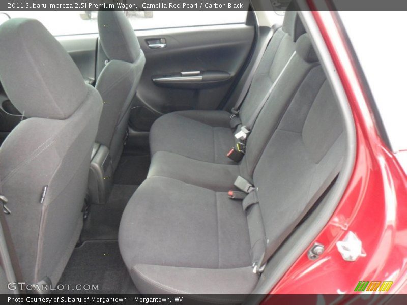 Camellia Red Pearl / Carbon Black 2011 Subaru Impreza 2.5i Premium Wagon