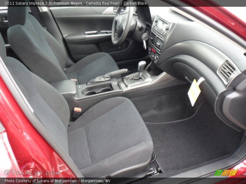  2011 Impreza 2.5i Premium Wagon Carbon Black Interior