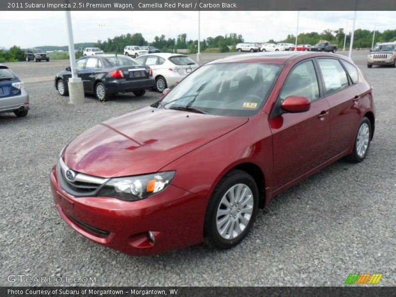 Front 3/4 View of 2011 Impreza 2.5i Premium Wagon