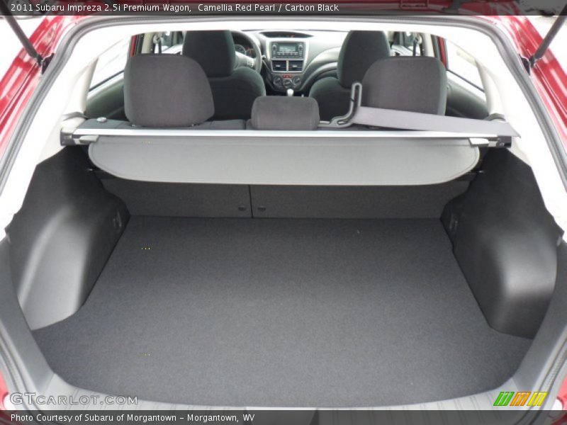 Camellia Red Pearl / Carbon Black 2011 Subaru Impreza 2.5i Premium Wagon