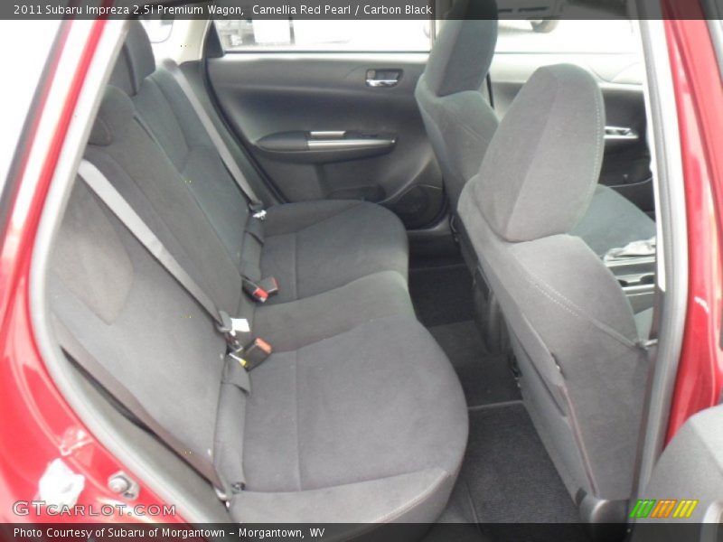 Camellia Red Pearl / Carbon Black 2011 Subaru Impreza 2.5i Premium Wagon