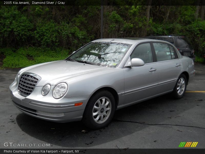 Diamond Silver / Gray 2005 Kia Amanti