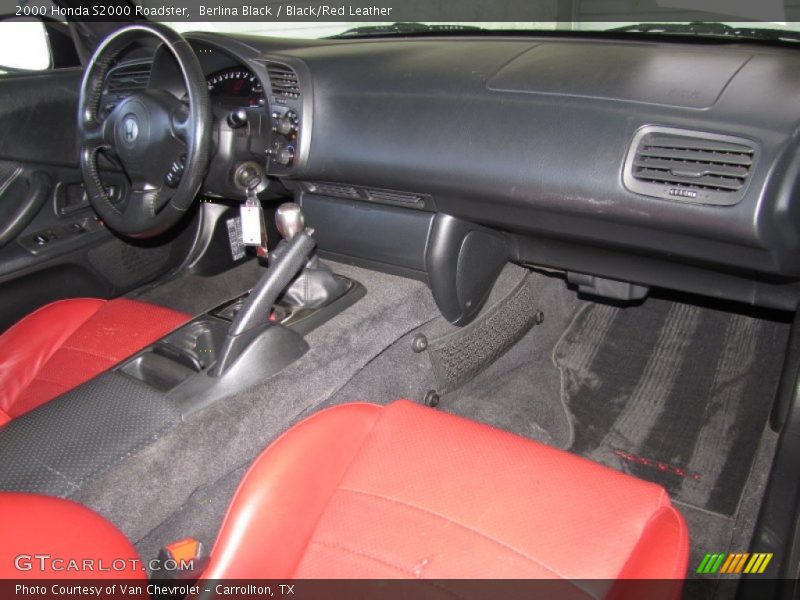 Berlina Black / Black/Red Leather 2000 Honda S2000 Roadster
