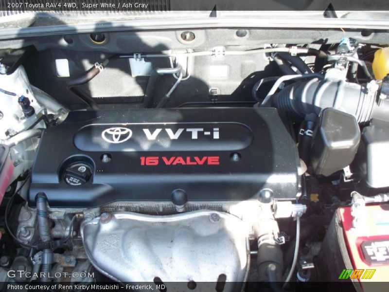 Super White / Ash Gray 2007 Toyota RAV4 4WD
