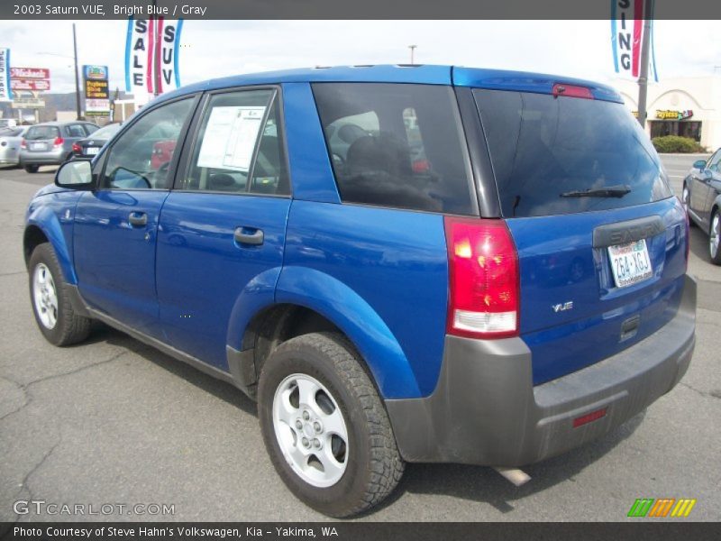 Bright Blue / Gray 2003 Saturn VUE
