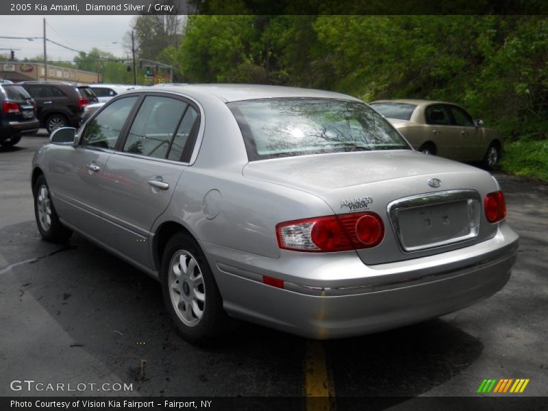 Diamond Silver / Gray 2005 Kia Amanti