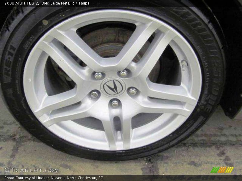 Bold Beige Metallic / Taupe 2008 Acura TL 3.2