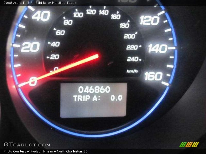 Bold Beige Metallic / Taupe 2008 Acura TL 3.2