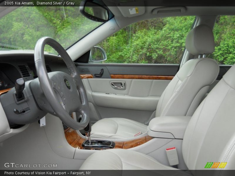 Diamond Silver / Gray 2005 Kia Amanti