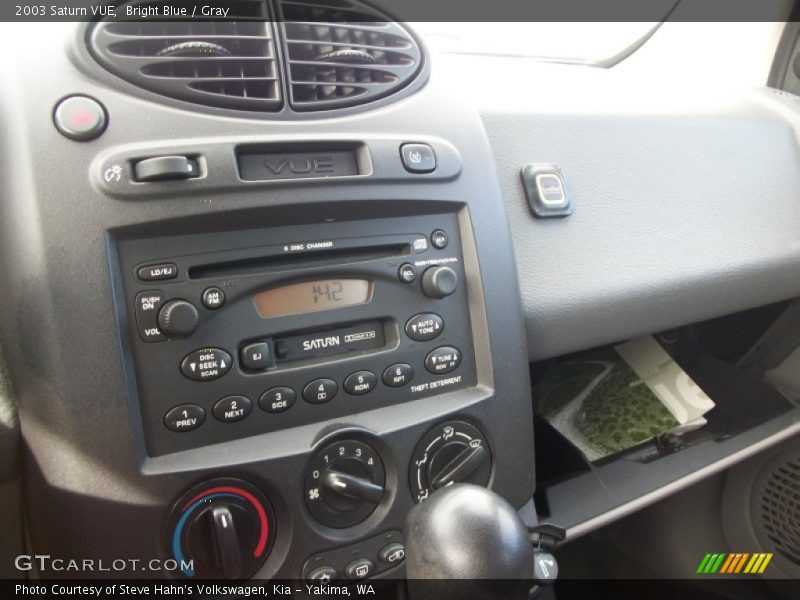 Bright Blue / Gray 2003 Saturn VUE