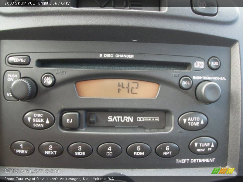 Bright Blue / Gray 2003 Saturn VUE