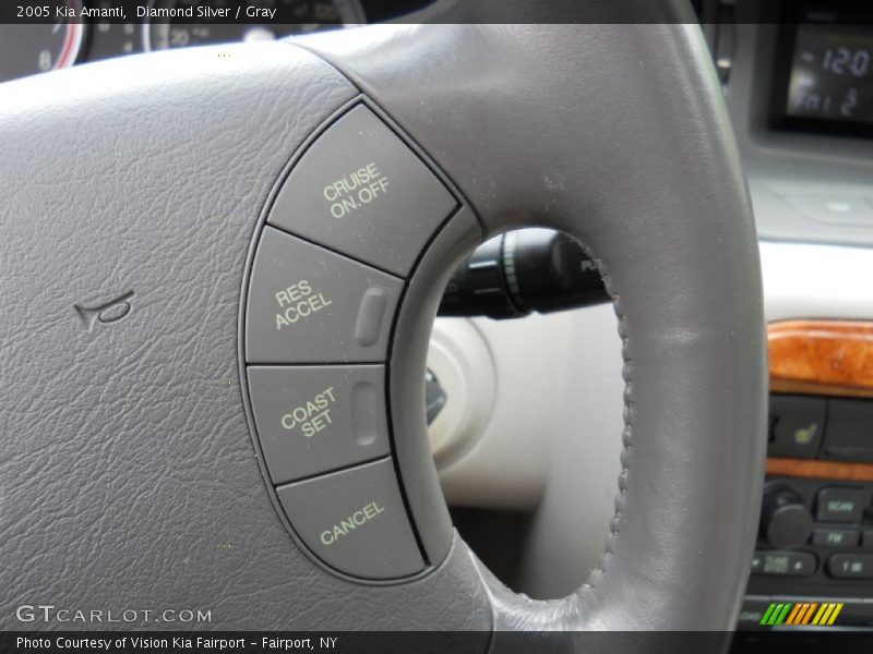 Diamond Silver / Gray 2005 Kia Amanti