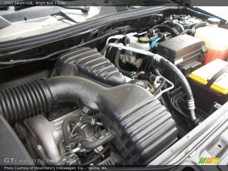 Bright Blue / Gray 2003 Saturn VUE