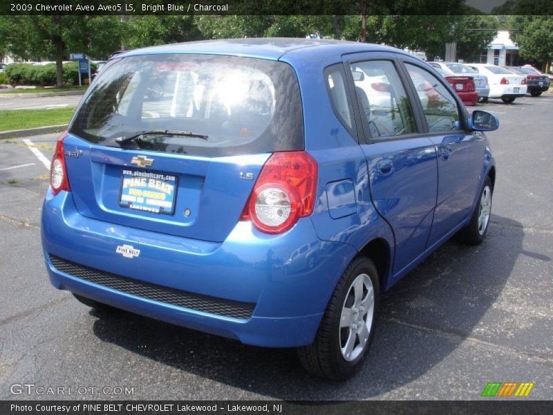 Bright Blue / Charcoal 2009 Chevrolet Aveo Aveo5 LS