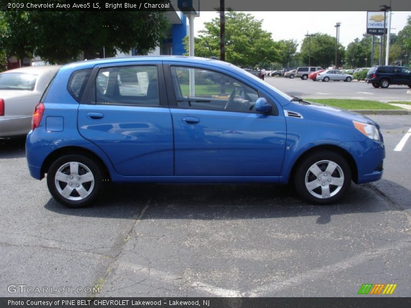 Bright Blue / Charcoal 2009 Chevrolet Aveo Aveo5 LS