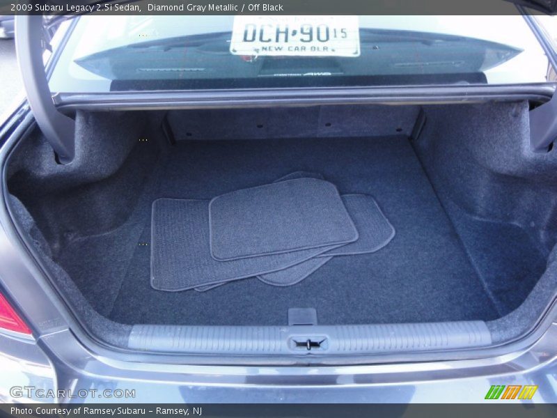 Diamond Gray Metallic / Off Black 2009 Subaru Legacy 2.5i Sedan